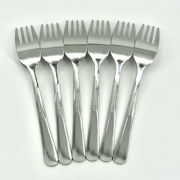 CAPCO DOMINION Set of 24 Salad Forks 6 Inch Japan NOS Vintage 1954 Stainless - Picture 2 of 10